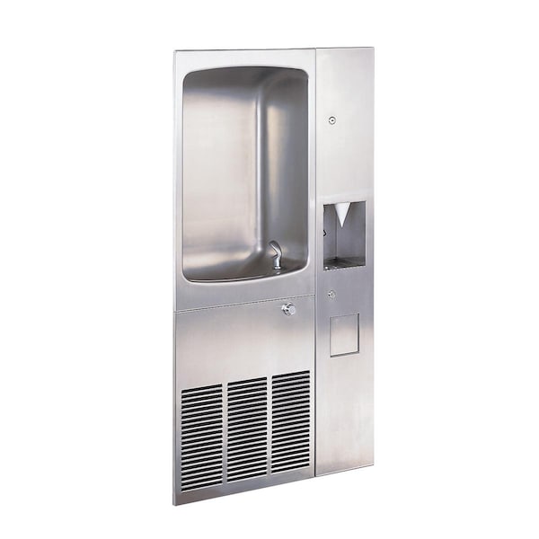Halsey Taylor Cooler Wall Mount Full Recessed Non-Filtered 8 Gph Stainless